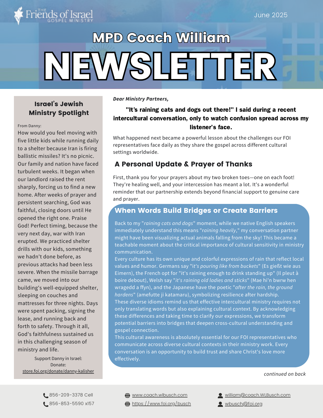 June 2025 Newsletter