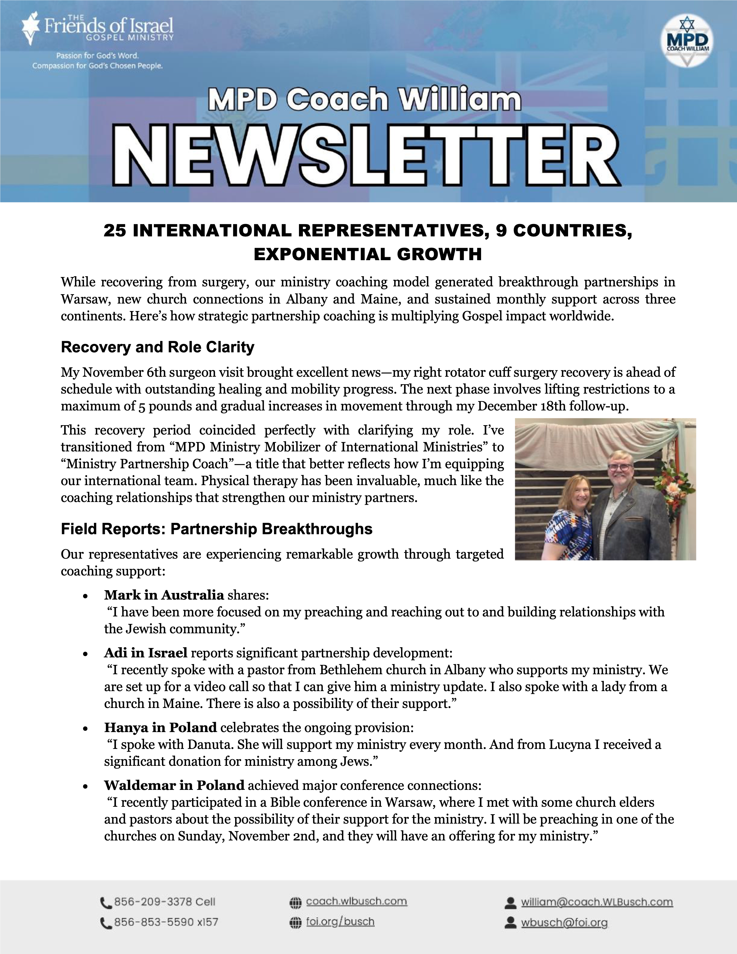 November 2025 Newsletter